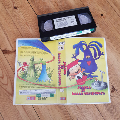 Jaakko ja hassu väripisara FIX VHS