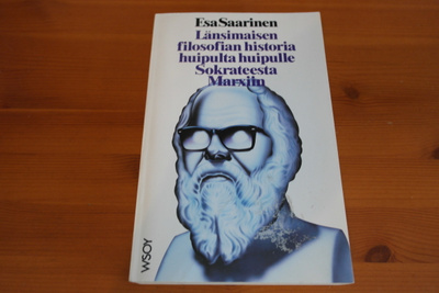 Esa Saarinen:Länsimaisen filosofian historia...Nid.