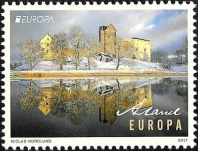 ÅL 2017 Eurooppa m Kastelholman linna  Europa  ** LaPe 426