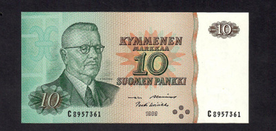 10mk 1980 C  ALE-Koi Pakkasileä