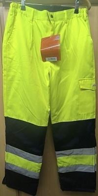 Priha 4053 talvityöhousu (kelt/navy, koko 58)