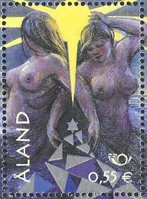 Åland 2004  ÅBL 5  Pohjola Mytologoa  0,55 €  ** LaPe 232