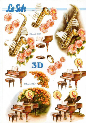 3D °"SAKSOFONI...PIANO & RUUSUJA"° /Le Suh