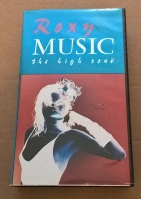 ROXY MUSIC THE HIGH ROAD   BRYAN FERRY  VHS 1983