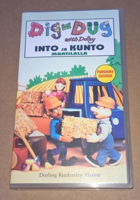 DIG AND DUG WITH DAISY   INTO JA KUNTO MAATILALLA  VHS