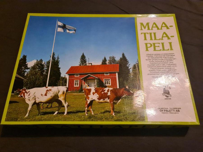 VINTAGE Lautapeli - Maatilapeli ( Paletti )