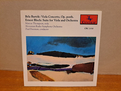 Bartok:Viola concerto/Bloch:Suite-Thompson-Freeman.SRSO CD
