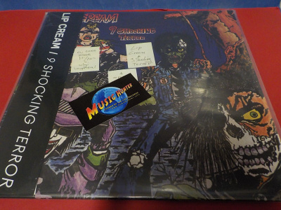 LIP CREAM - 9 SHOCKING TERROR M-/M- REISSUE LP