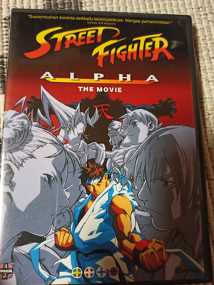Street Fighter Alpha The Movie DVD