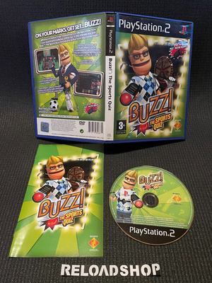 Buzz! Sports Quiz PS2 - CIB