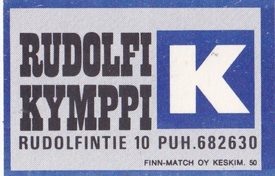 Rudolfi Kymppi, Rudolfintie 10 .   8/7