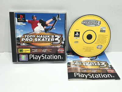 PS1 - Tony Hawk's Pro Skater 3 (CIB)