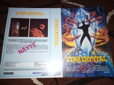 VHS kansipaperi STAR CRYSTAL