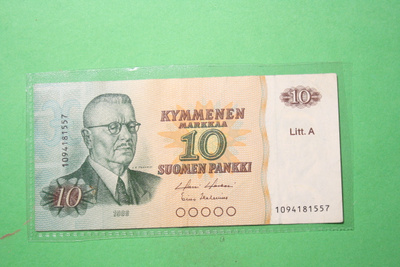 10 Markkaa 1980