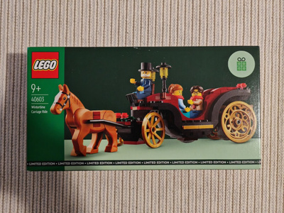 Lego Seasonal - Wintertime Carriage Ride (40603) (uusi)