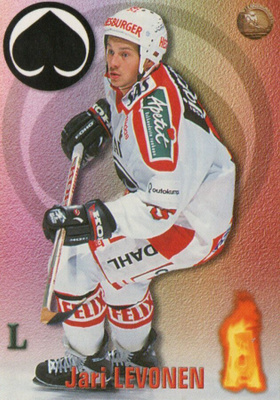 Jääkiekko 1998-99 n:o 263 JARI LEVONEN . Ässät