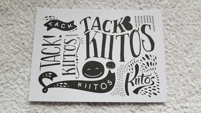 Kiitos Postikortti* Posti