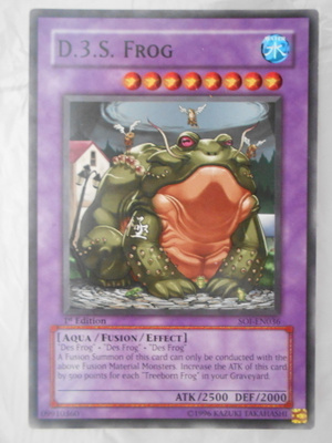 Yu-Gi-Oh hirviö D.3.S Frog