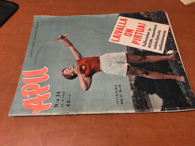 APU LEHTI 34/1957 HYVÄ