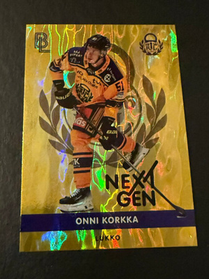 2025/26 Finnish Blueline - Onni Korkka - Next Gen insert