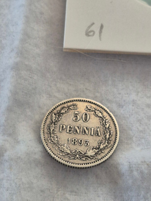 50 penniä 1893, Suomi