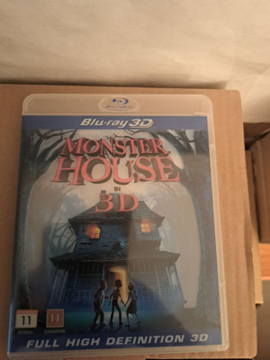 Monster House 3D Blu-ray uudenveroinen