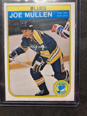 1982-83 O-PEE-CHEE #307 Joe MULLEN RC - St. Louis Blues