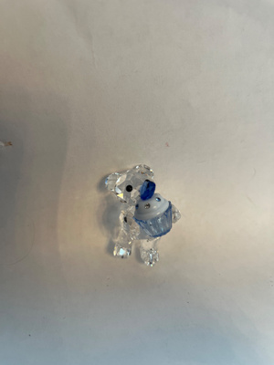 Swarovski Kris Bear-Blue cupcake