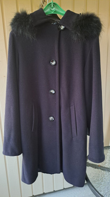 Villakangastakki musta, Piretta vintage, 80% villaa, koko 40