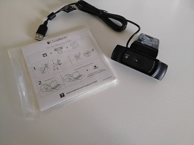 Web kamera,  Logitech HD Pro Webcam C920, Uusi