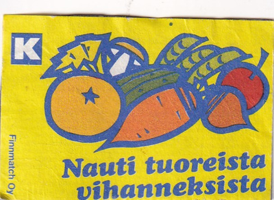 Nauti tuoreista vihanneksista    5/3
