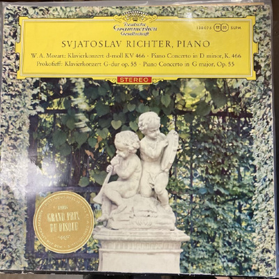 Svjatoslav Richter - Mozart / Prokofieff (GER/1960) LP