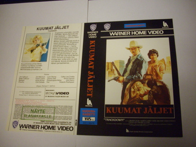 Vhs kansipaperi Fix - KUUMAT JÄLJET (Sis.postikulut)