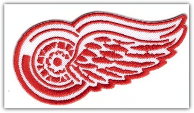 NHL - Detroit Red Wings -kangasmerkki / hihamerkki