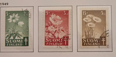 LaPe 365, 366, 367 - Tuberkuloosi 1949 - o