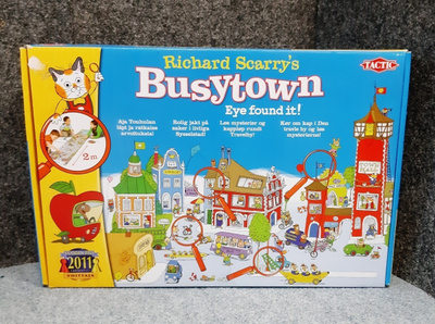 Richard Scarry's Touhula Peli .Huippu Kunto
