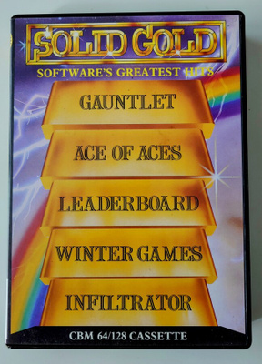 Solid Gold Greatest Hits - Commodore 64 / C64 (kasetti)
