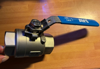 AVS Palloventtiili 1000 WOG CF8M
