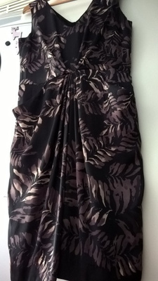 InWear Silkkimekko / Mekko puuvilla-silkkiseos - koko 38