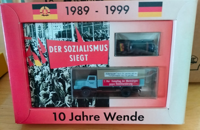 Pienoismalli rasia 1989-1999 10 Jahre Wende