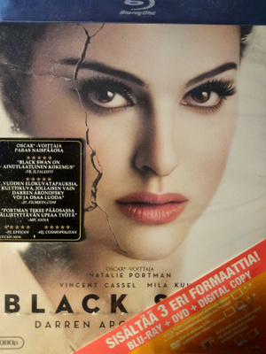 BLACK SWAN BLU-RAY + DVD +DIGITAL COPY UUSI!