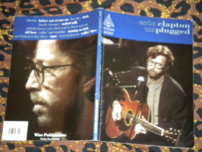 Nuottikirja - ERIC CLAPTON Unplugged - 15 Laulua