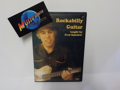 ROCKABILLY GUITAR TAUGHT BY FRED SOKOLOW UUSI DVD