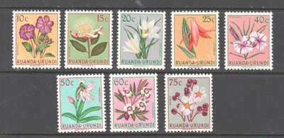 Ruanda Urundi kukkia