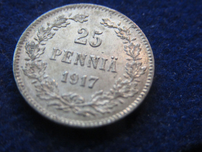 25 penniä 1917 II