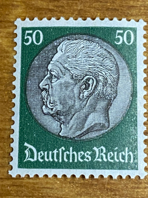SAKSA REICH PRESIDENTTI HINDENBURG 1934**