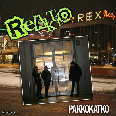 Reaktio Pakkokatko LP ltd 300 punk UUSI