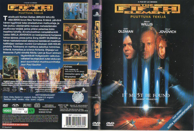 Fifth Element	(2 121)	K	-FI-	DVD	suomik.		bruce willis	1997