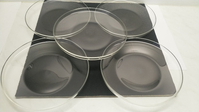 Timo Sarpaneva i-lasi lautaset 14 cm 5 kpl, Iittala