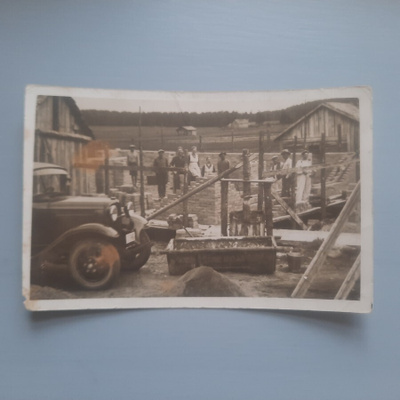 PK auto U-3486 rakennustyömaalla * ei TV
